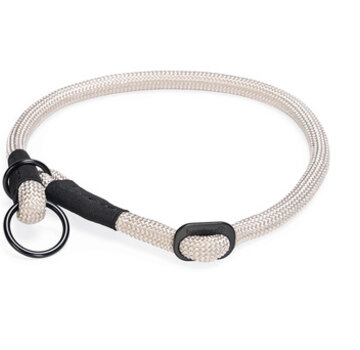 Beeztees Beeztees Premium Parinca Hondenhalsband Rond Nylon Grijs 60x1,2cm