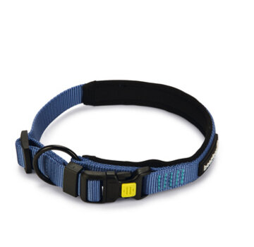 Beeztees Beeztees Parinca Premium Hondenhalsband Nylon Blauw 40-45cmx20mm