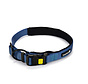 Beeztees Parinca Premium Hondenhalsband Nylon Blauw 60-65cm x30mm