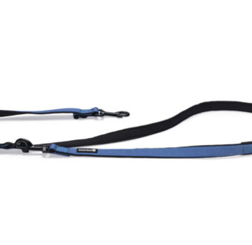 Beeztees Beeztees Parinca Premium Hondenriem Nylon Blauw 200cm x 20mm
