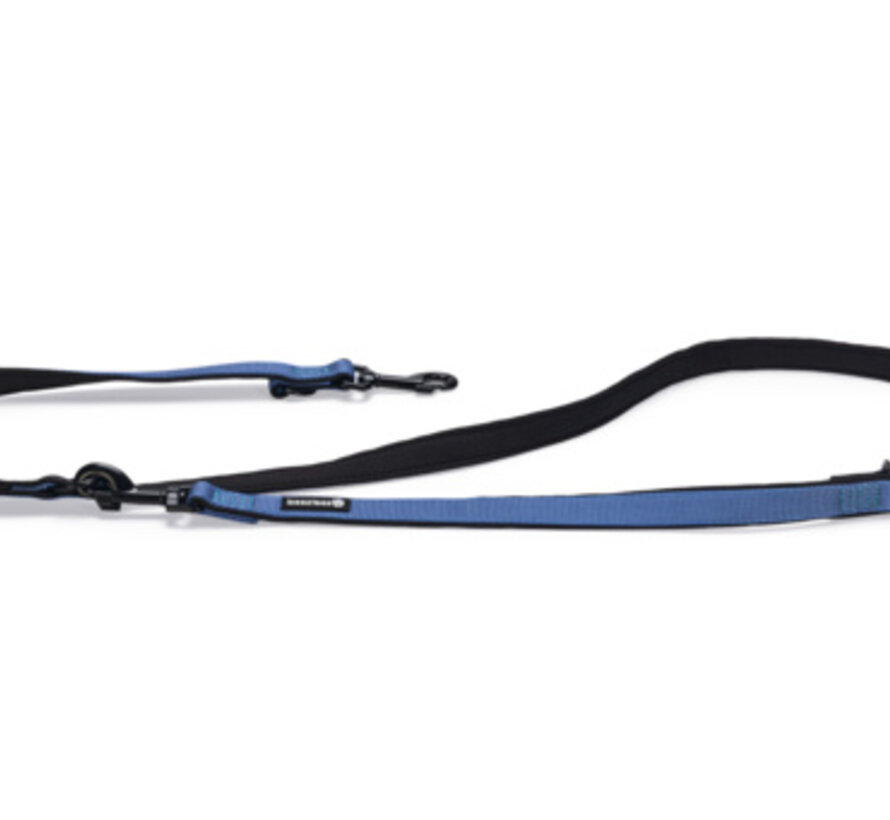 Beeztees Parinca Premium Hondenriem Nylon Blauw 200cm x 20mm
