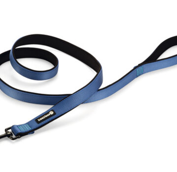 Beeztees Beeztees Parinca Premium Hondenriem Nylon Blauw 180cm x 25mm