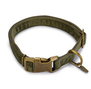 Beeztees Designed by Lotte Velura Hondenhalsband Fluweel Groen 48-70cm x25mm