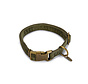Designed by Lotte Velura Hondenhalsband Fluweel Groen 48-70cm x25mm
