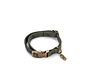 Designed by Lotte Velura Hondenhalsband Fluweel Groen 26-40cm x15mm