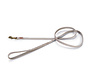 Designed by Lotte Velura Hondenriem Fluweel Grijs 120cmx10mm