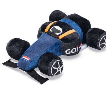 Beeztees Beeztees Raceauto Go Pluche Blauw