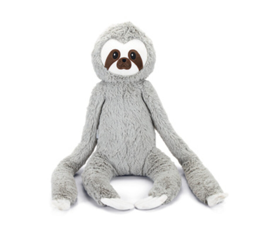 Beeztees Luiaard Mees Pluche Grijs XL 80x30x16cm