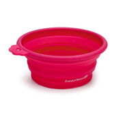 Beeztees Beeztees Hondenvoerbak Inklapbaar Roze 14x12,5x5 cm 250ml