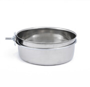 Beeztees Beeztees CoopCup Inox+Schroef Hondenvoerbak 0,9L 15cm