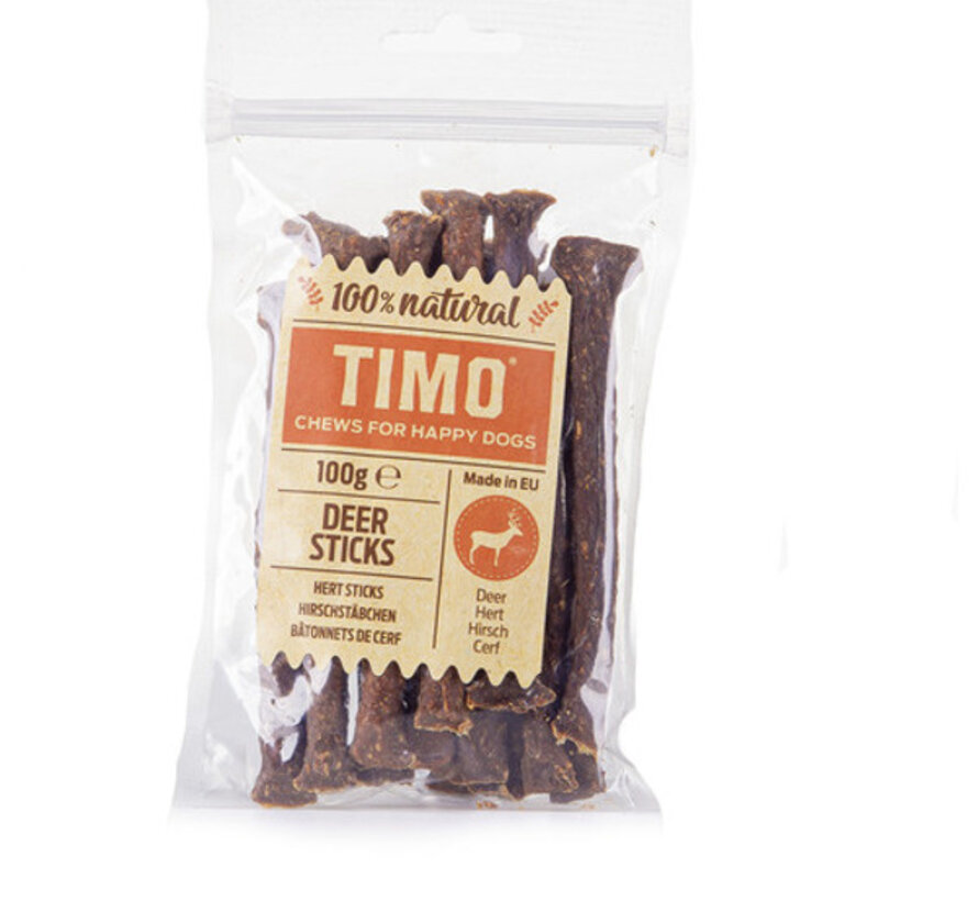 Timo Sticks Hert 100g