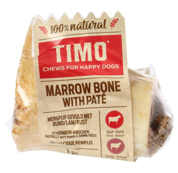 Timo Timo Runderbot calcium gevuld met paté 308g Lam&Rijst