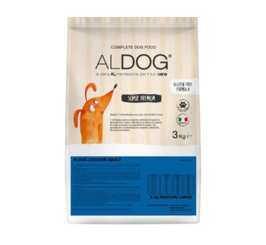 Aldog Chicken Adult M/L 3kg