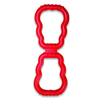 Kong Kong Speeltje Tug Met Control Flex Rood 33 cm