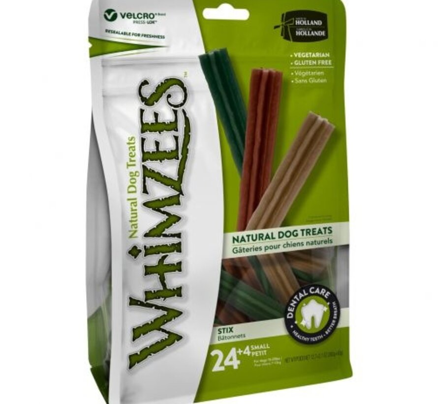 Whimzees Denta Stix Small 28st