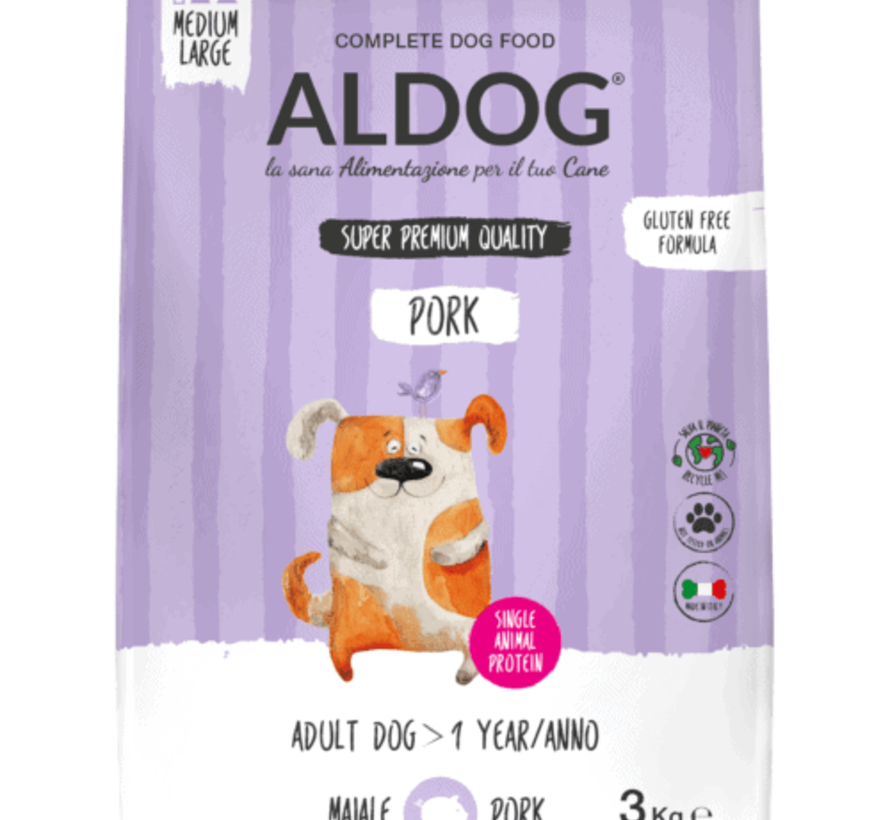 Aldog Pork M/L 3kg