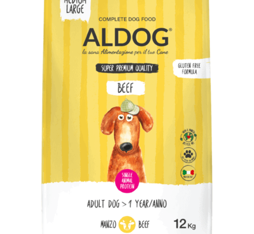 Aldog Beef M/L 12kg