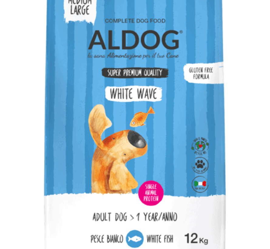 Aldog White Wave M/L 12kg