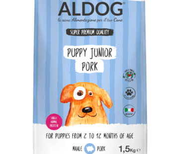 Aldog Aldog Puppy/Junior Pork Mini 1,5kg
