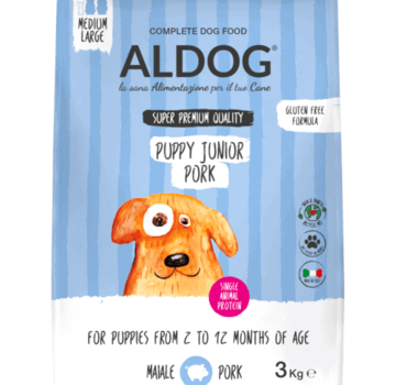 Aldog Aldog Puppy/Junior Pork M 3kg