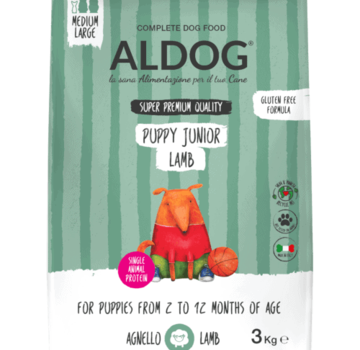 Aldog Aldog Puppy/Junior Lamb M/L 3kg