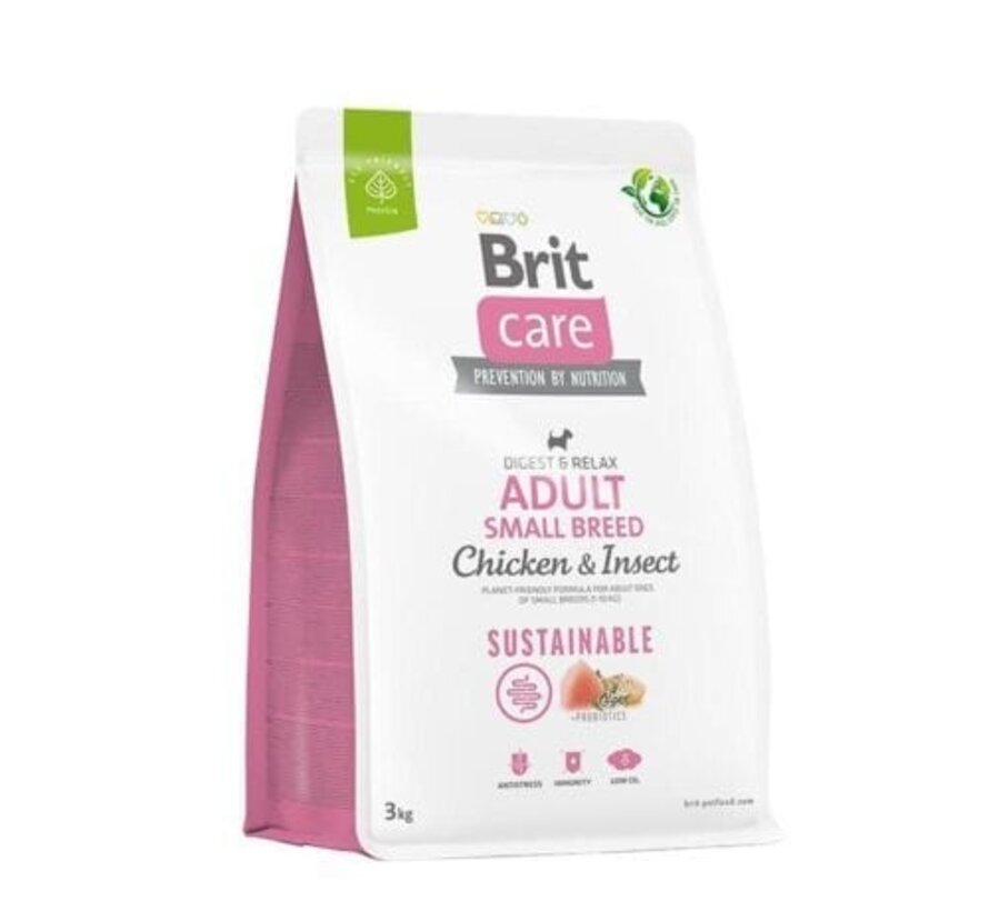 Brit Care Dog Sustainable Adult Small Breed 3kg