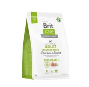 Brit Care Brit Care Dog Sustainable Adult Medium Breed 3kg
