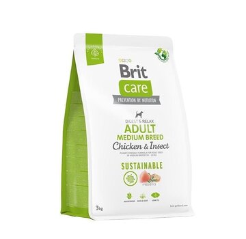 Brit Care Brit Care Dog Sustainable Adult Medium Breed 3kg
