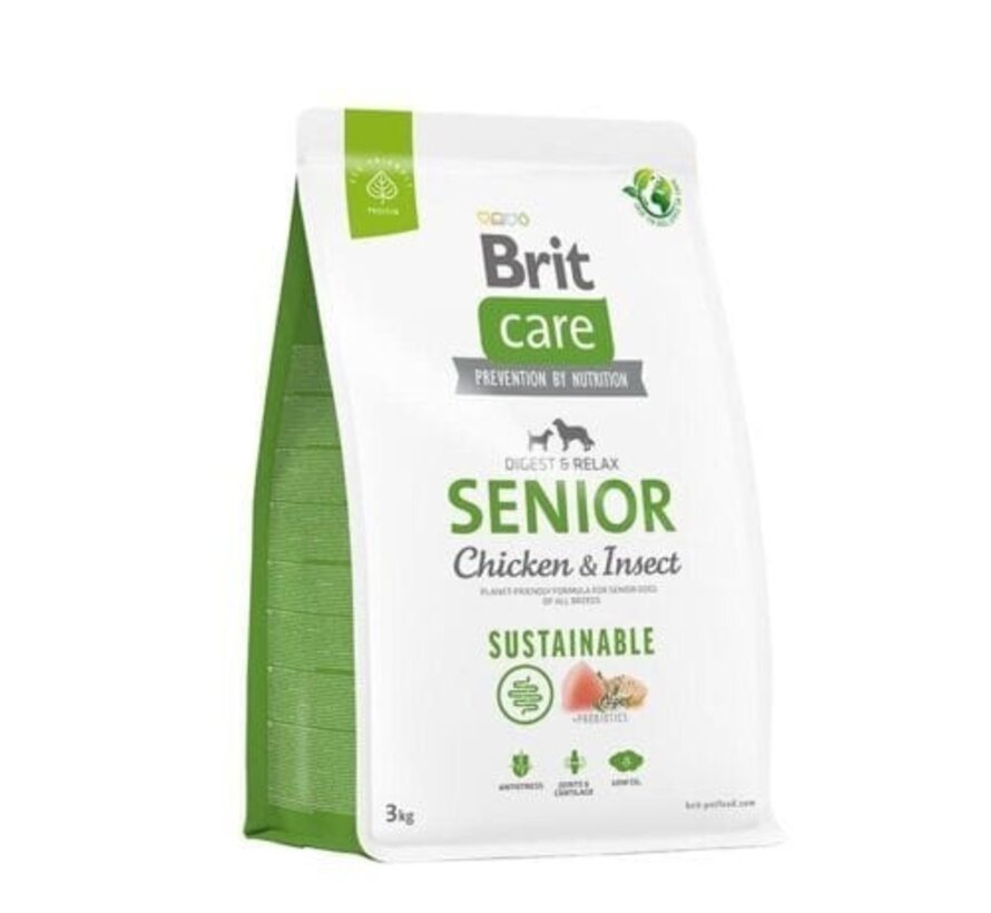 Brit Care Dog Sustainable Senior 3kg