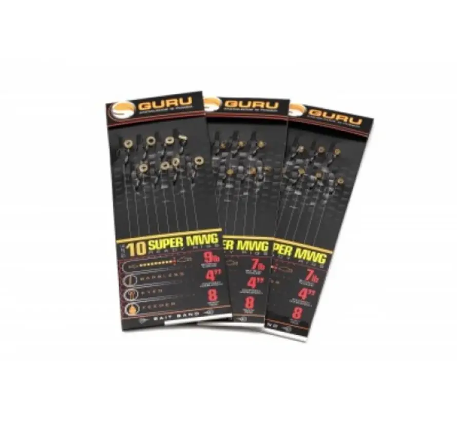 Guru Bait Band Rigs 10cm/4inch 12 0,22 mm