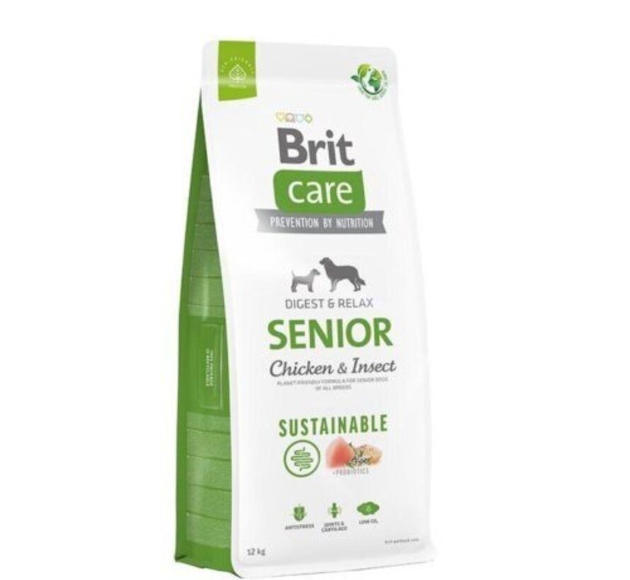 Brit Care Dog Sustainable Senior 12kg