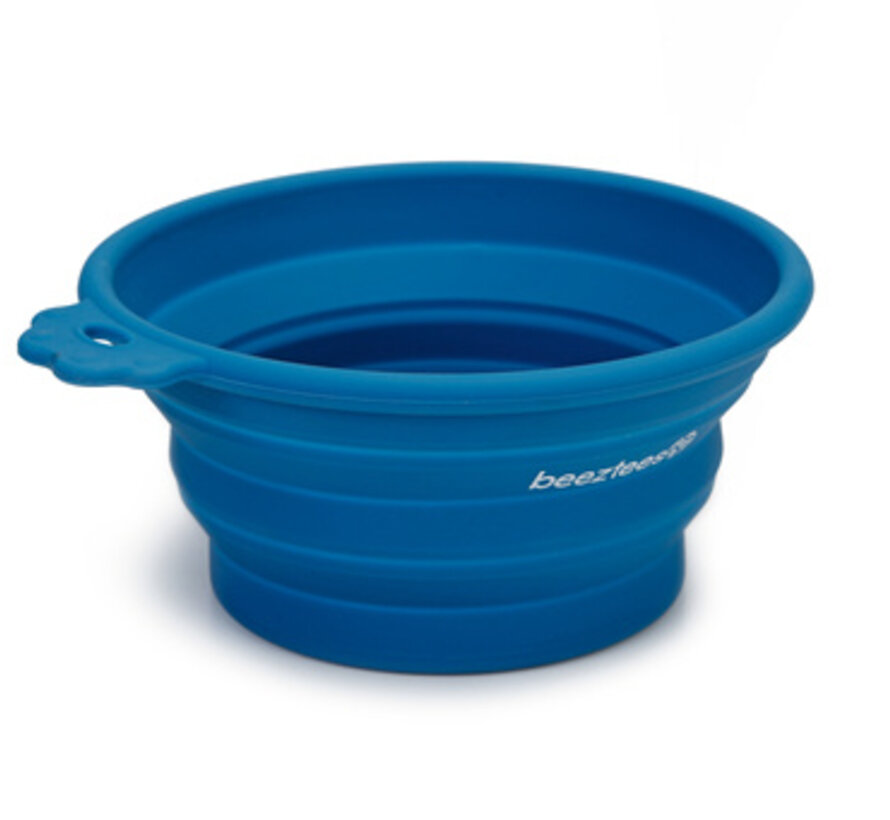Beeztees Hondenvoerbak Inklapbaar Blauw 17x15x7cm 550ml