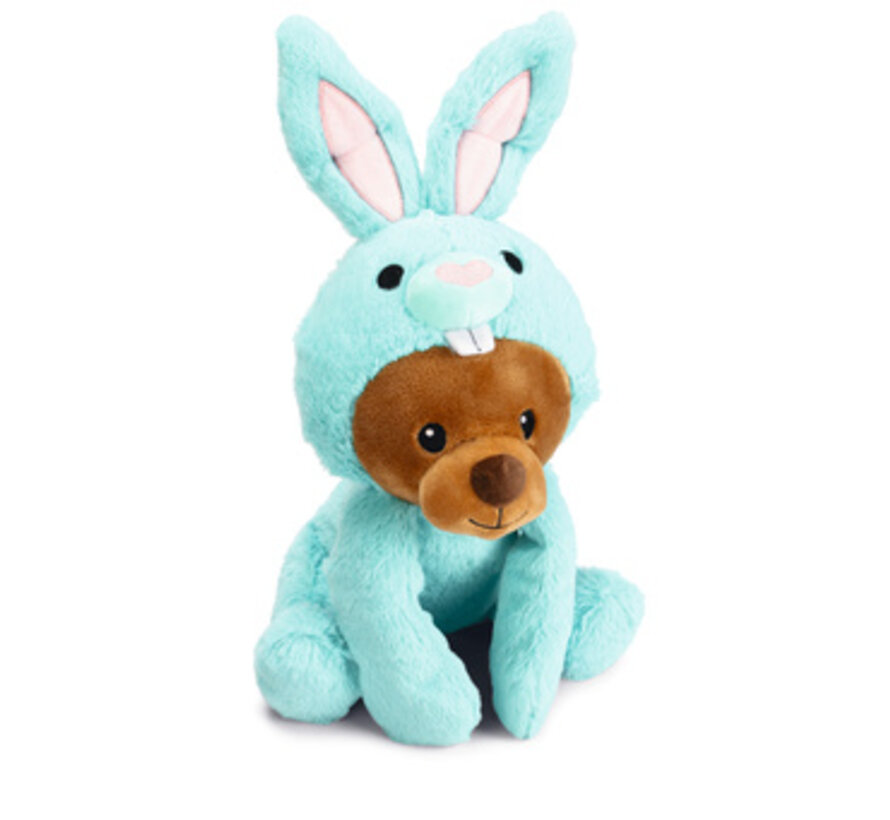 Beeztees Paasbeer Barry Pluche Blauw 38x25x16cm