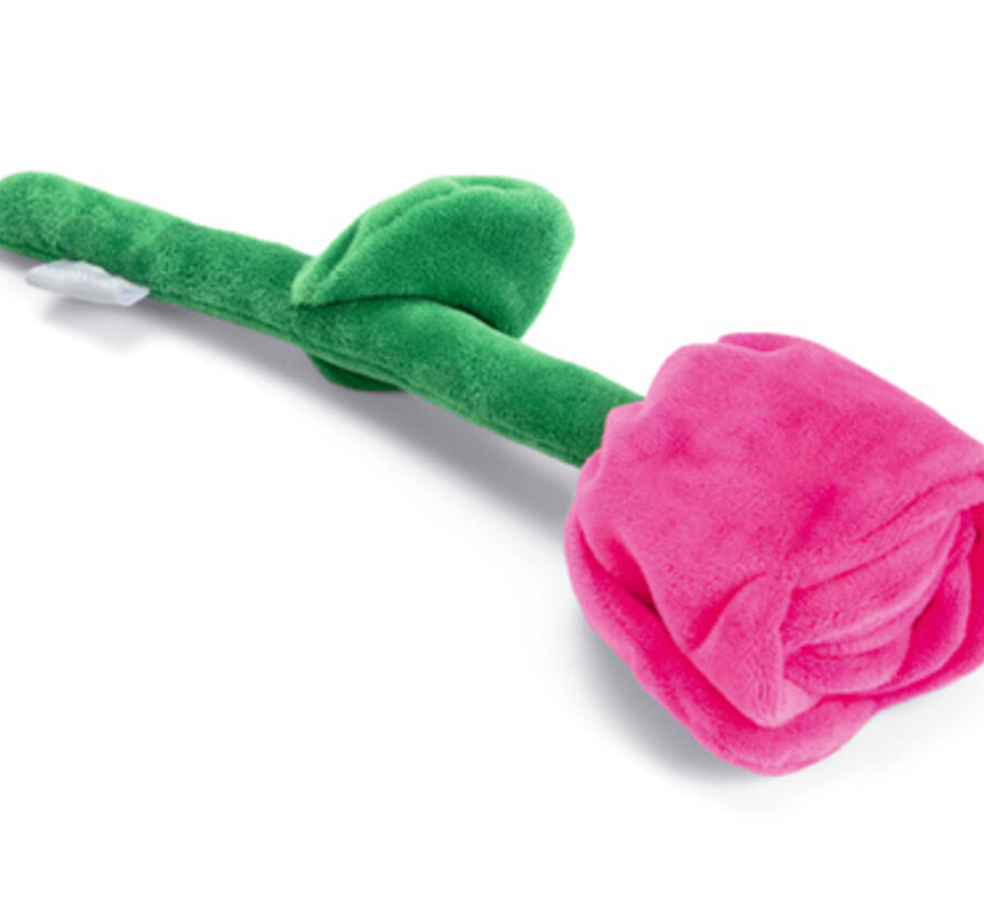 Beeztees Tullip Tulipa Pluche Roze 30x7,5x7cm