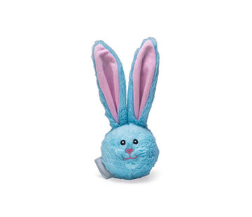 Beeztees Beeztees Paas Konijn Flip Pluche Blauw 21x11x8,5cm
