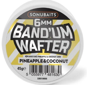 Sonubaits Sonubaits Band'Um Wafters Pineapple & Coconut 6mm