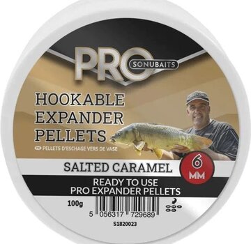 Sonubaits Sonubaits Hookable Expander Pellets Salted Caramel 6mm
