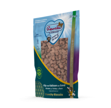 Renske Renske Gezonde Beloning Hond Crunchy Eend&Kip 200gr