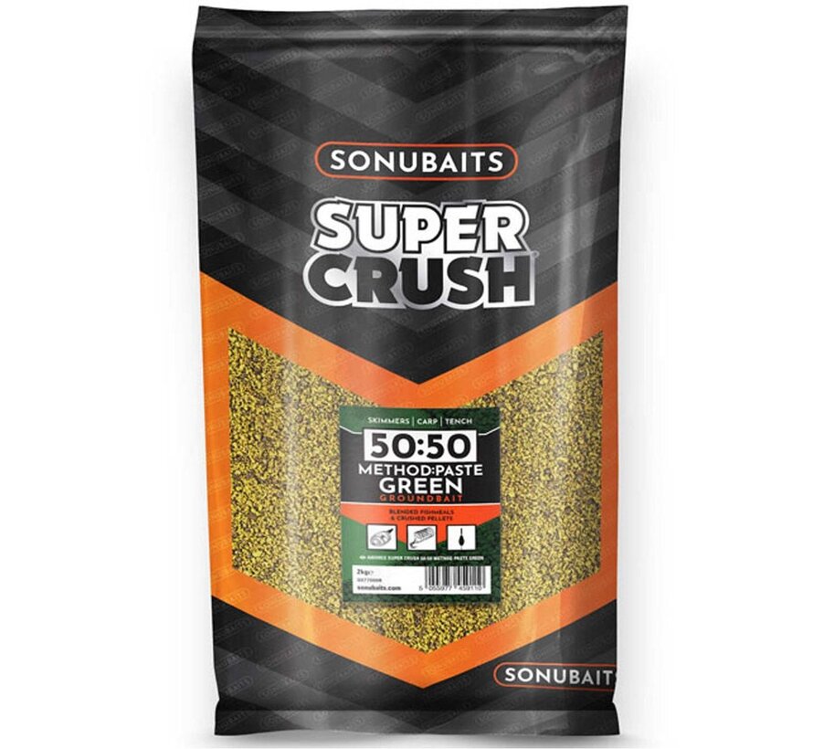 Sonubaits 50:50 Method & Paste Green 2kg