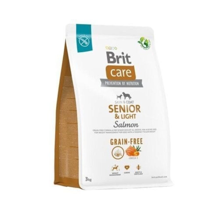Brit Care Dog Grain-free Senior & Light 3kg