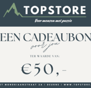 Cadeaubon  TOPSTORE € 50,-