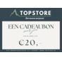 Cadeaubon TOPSTORE € 20,-