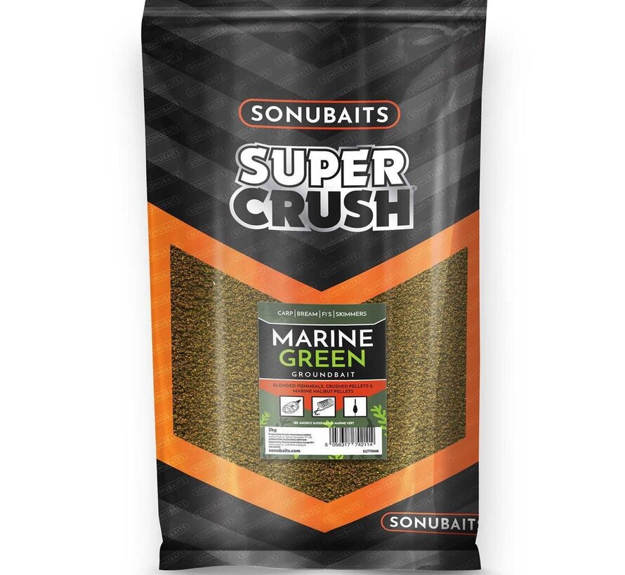 Sonubaits Marine Green Sweet Groundbait 2kg