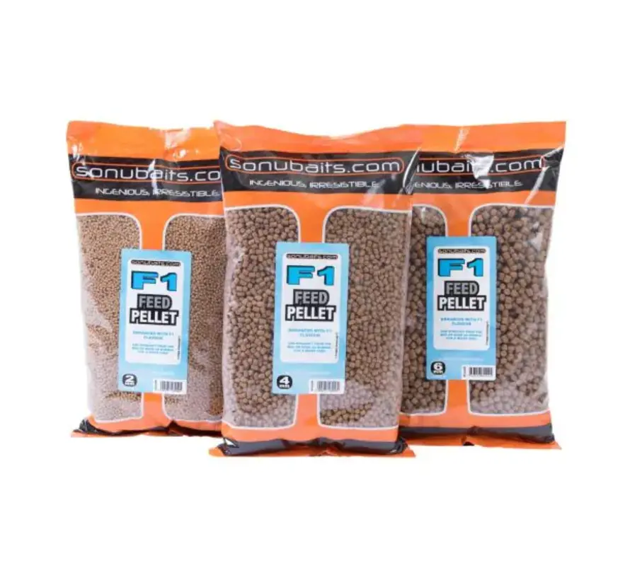 Sonubaits F1 Feed Pellets 2 mm