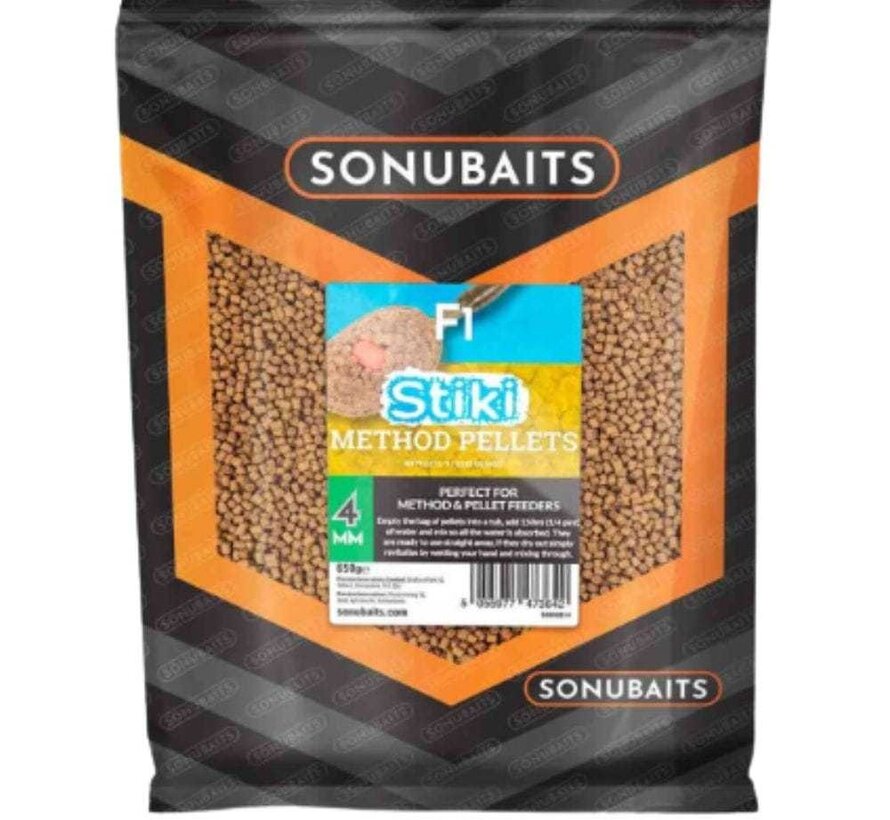 Sonubaits Stiki Method Pellets F1 4mm