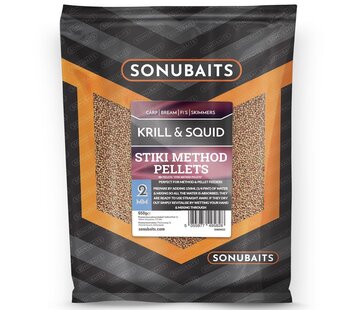 Sonubaits Sonubaits Stiki Krill & Squid Method Pellets 2mm