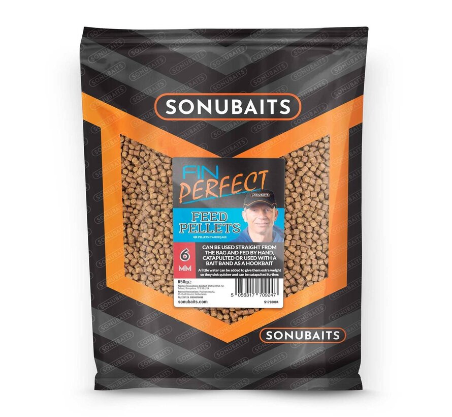 Sonubaits Fin Perfect Feed Pellets 6mm