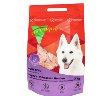 Energique Energique Hond Puur Eend Graanvrij/Glutenvrij 3kg