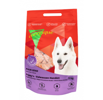 Energique Energique Hond Puur Eend Graanvrij/Glutenvrij 3kg