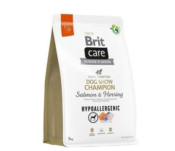 Brit Care Brit Care Dog Hypoallergenic Dog Show Champion 3kg